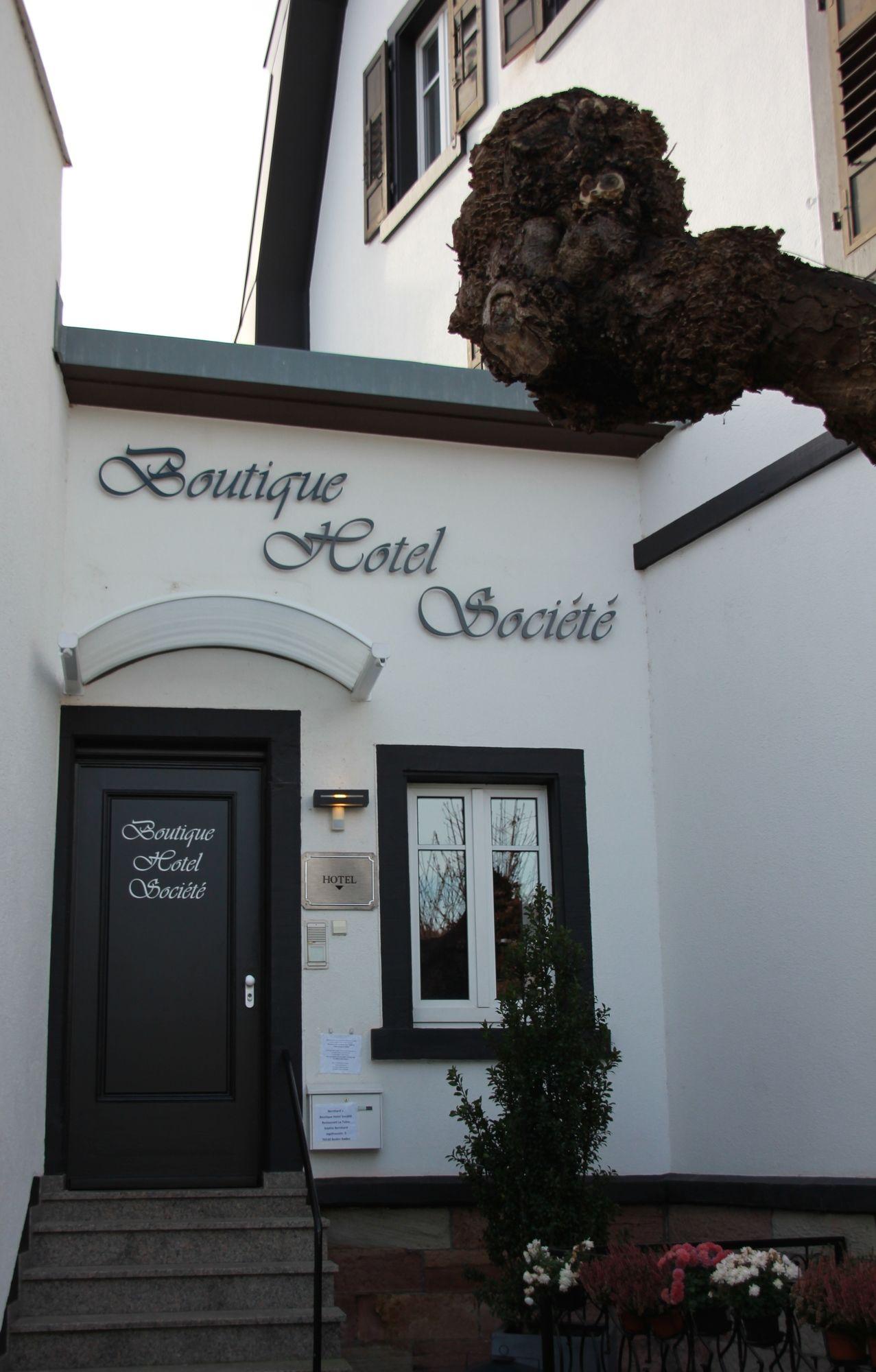 באדן-באדן Boutique Hotel Societe מראה חיצוני תמונה